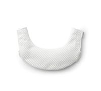 BabyBjörn Teething Bib for Baby Carrier One, White