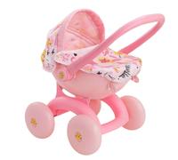 BabyBoo Bambino Jungle Print 4in1 Doll Pram | Interchangeable Stroller Pushchair