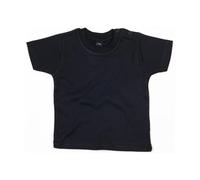 BabyBugz Comfortable Unisex Baby Shirt - Organic Cotton - Safe & Stylish, black, 0-3 Months