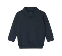 Babybugz Quarter Zip Sweatshirt in Navy | Size: 6-12 m Babybugz Navy 6-12 m