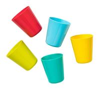 BabyCalin BBC224001 Tasse, 7,2cm x 8,3cm, 5er Set, Mehrfarbig, 5 Stück