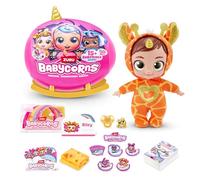 Babycorns Series 1 Small Giraffe Magical Baby Doll (Riley) by ZURU with Accessories, Mystery Surprise Unboxing Toys for Kids, Girls