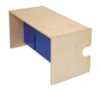 babycube Table/Bench, Natural Varnished