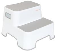 Babycurls Childrens Double Step Stool - Non-Slip 2 Step Up for Toddlers with Handles, Sturdy for Kids Potty Training, Bathroom & Kitchen Use - Supports up to 100kg