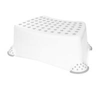 Babycurls Little Journey Toilet Training Kids Non Slip Up Step Stool With Grips Unisex White For Safe Toddler Loo Potty Training in The Bathroom And Home