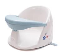 BabyDam New Improved Orbital 360° Rotating Baby Bath Seat - Blue/White - Powerful Suction Cups - Suitable from 5 Months Plus…