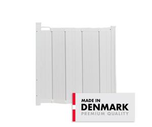 Babydan Alma Foldable Baby Gate 55 - 89Cm White