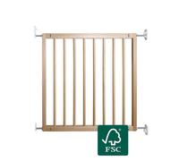 Babydan Elsa No Trip Beechwood Wall Mounted Safety Gate 70.5 - 78.5Cm