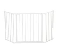 BabyDan Flex M, 90-146 cm, Stair Gate/Room Divider, White, Made in Denmark - Baby Gate/Safety Gate (Pet Gate/Dog gate/Dog playpen)