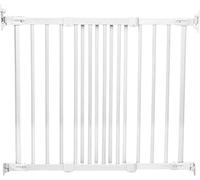 BabyDan Flexifit Wooden Safety Gate (White)