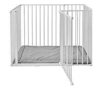 BabyDan Olaf Rectangle Playpen 70 x 102 cm 1 Set White