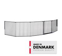 Babydan Olaf Xxx Wide Wall Mounted Safety Gate 90 - 350Cm Room Divider, Fire Guard & Play Pen Black