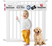 BabyDan Premier, Pressure Fit Stair Gate, 73.5-79.6 cm, Baby Gate/Safety Gate,