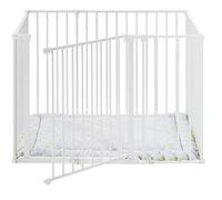 BabyDan, Safety Gate for Children, Made in Denmark Box Square Park for Children Bianco