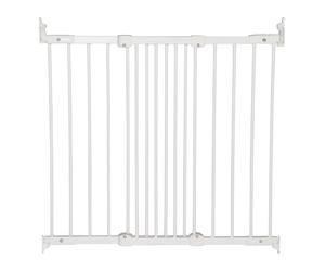 Babydan Super Flexi Fit Extending Metal Safety Gate - White