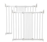 Babydan Super Flexi Fit Extending Safety Gate (2 Pack) - White
