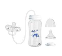 BabyFeeding Bottle - Anti Colic Design, Portable Adjustable Container, Breast Milk Storage | Babys Bottle for Camping Picnic Nursery Daycare Bedroom Living Room Boys Girls Feeding Comfort