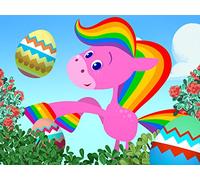 BabyFirst's Easter Special-2 - Easter Fun with VocabuLarry, Nursery Songs and More!