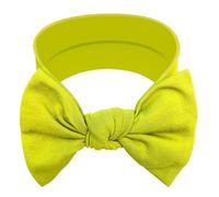 BABYGIZ Baby Girl Headbands Cotton Handmade Bows Hair Accessories for Kids (Pistachio Green)