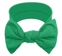BABYGIZ Baby Girl Headbands Handmade Cotton Headbands with Bows Toddler Hair Accessories (Spring Green)
