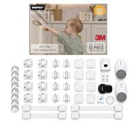 BABYGO® Baby Proofing Kit for Home & Kitchen, Child Safety Set | UK No.1 Trusted Baby Safety Brand. Extra Strong 3M Adhesive. Set includes Locks, Corner Guards, Socket Covers, Straps + more