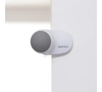 BABYGO® Magnetic Child Safety Cupboard Locks for Children 10 Locks, 2 Keys & 8 Free Corner Protectors Baby Proofing Kitchen Cabinets & Drawers Easy 30 Second Install (White, Door Stopper)