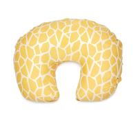 BABYGO® Nursing Pillow for Breastfeeding and Bottle Feeding with Removable Cover | Ergonomic Design to Relieve Back Pain | Nursing Essential | Organic Cotton | Giraffe