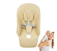 Babyhigh Chair Cushion, PU Leather Feeding Chair Padded Cushion Cover - High Seat Fixings Comfortable Pads for Sons Daughters Grandsons Granddaughters