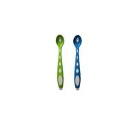 Babyjem Baby Food Spoon Spoon Soft Lace Cutlery Green Blue