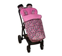 Babyline Lovely Skull Unisex Adult Footmuff Fuchsia