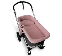 Babyline Muslin carrycot Cover with Quilt and Pillow, Cotton, Pink, Make-up, Universal (excepto capazos con cremallera)