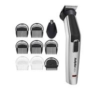 BaByliss MEN 10 in 1 Titanium Face and Body Multi Grooming Kit with Nose Trimmer Head