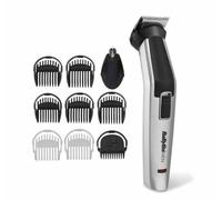 Babyliss 7255U NEW Mens Beard Hair Clipper Trimmer Shaver Grooming Kit 10 in 1