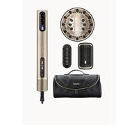 BaByliss Air Wand Gold Limited Edition, 3-in-1 Dryer, Straightener & Styler With Beauty Bag