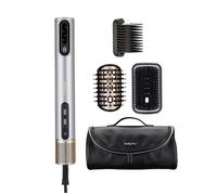 BABYLISS Air Wand Limited Edition Dryer, Styler & Straightener Beauty Set - Silver, Silver/Grey
