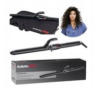 BABYLISS BAB2472TDE PRO TITANIUM DIAMOND CURLING TONG 19 mm 48W LONG 19 cm GLOVE