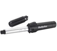 BaByliss Cordless Gas Hair Curler & Brush, 19mm Ceramic Curling Tong, Protective Heat Shield, Fast Heat Up to 200°C, Black, 2583BU