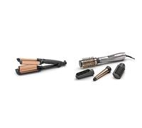 BaByliss Deep Waves Styler, Hair waver, ceramic, long lasting mermaid waves, beach waves & Air Styler 1000W, Hair dryer brush, Shape, volume, curl, smooth, dry and style