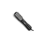 BaByliss Flawless Volume Hot Air Brush - Dry And Style in One, Titanium-Ceramic 38mm Barrel for Smoothness, Ionic Frizz-Control, Black, 2764U