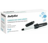 BaByliss Hair Curler Waves Styler Curler Cordless Gas Tong & Brush - 2583BU