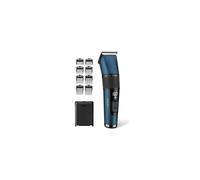 BaByliss Japanese Steel Digital Hair Clipper, Lithium Cordless/Corded, 45 Cutting lengths, LED screen, blue