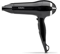 BaByliss Power Smooth 2400W Hair Dryer, Black, Fast, lightweight, Ionic Dryer
