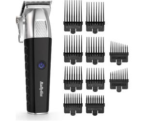 BABYLISS Lithium Power E812U Hair Clipper - Black & Silver, Black,Silver/Grey