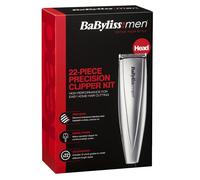 BaByliss Mains Hair Clipper Kit for Men, 22 Piece Diamond Sharpened Steel Blades