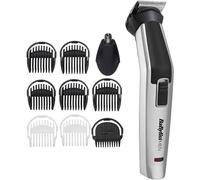 BaByliss MEN 10 in 1 Titanium Face and Body Multi Grooming Kit with Nose Trimmer Head