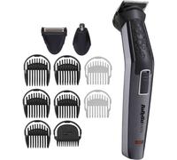 BaByliss Men 7256U 11in1 Cordless Steel Multi Trimmer Kit Carbon Titanium