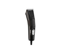 Babyliss 7755U Men Hair Clipper, Diamond Sharp Stainless Steel Blades, 8 Comb Guides, Mains Powered, Hair Styles at Home, Comb Included, Smooth & Precise, Black