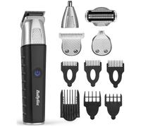 BABYLISS MT812U Lithium Power 11-in-1 Wet & Dry Multi-Trimmer - Black & Silver, Black,Silver/Grey