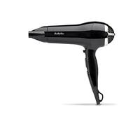 BaByliss Power Smooth Hair Dryer - Powerful and Lightweight, 2400W Fast Drying, Ionic for Frizz-Control, 3 Heat & 2 Speed Settings Plus Cool Shot, Black, 5736CU