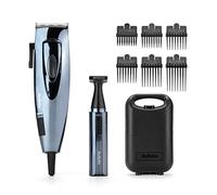 BaByliss 7456U Powerblade Pro Hair Clipper Electric Corded Shaver 6pc Kit